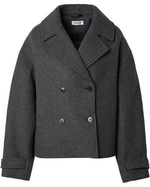 EDITED Jacke Aus Wollmix Julie - Schwarz