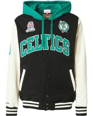 Mitchell & Ness Jacke Nba Courtside Celtics - Schwarz