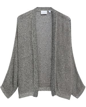Comma, Strickjacke - Grau