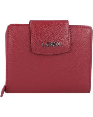 L. CREDI Geldbörse Maranello - Rot