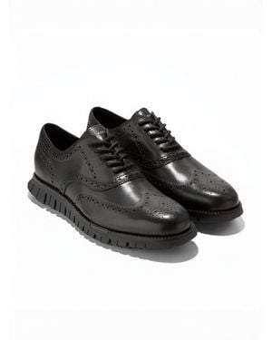 Cole Haan Schnürschuh Zg Rmstd Wingtip Ox - Schwarz