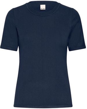 Ichi Pullover Ihluls - Blau