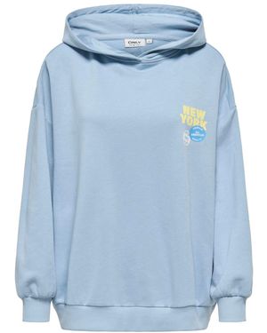 ONLY Hoodie - Blau