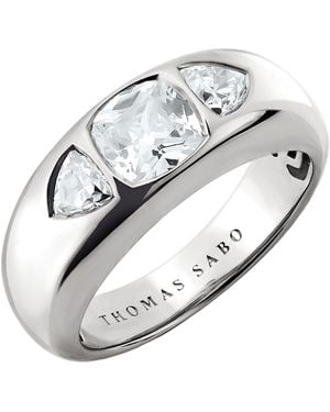 Thomas Sabo Ring - Grau
