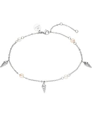 PURELEI Fußkette Akala - Weiß