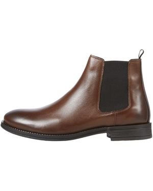 Jack & Jones Chelsea Boots Jfwargo - Braun