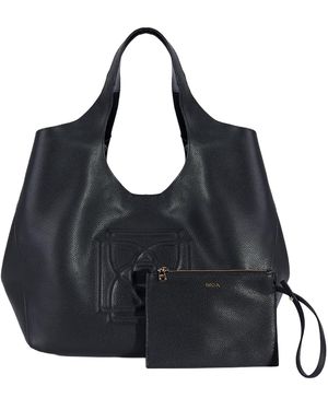 Desa Schultertasche Umhängetasche - Schwarz