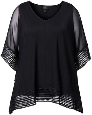 Ulla Popken Bluse - Schwarz