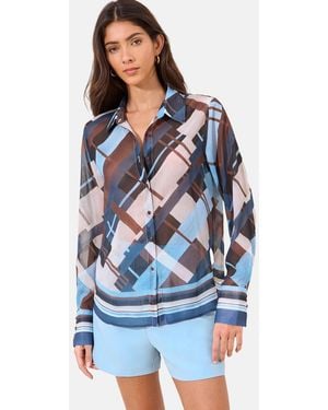 Lipsy Bluse - Blau