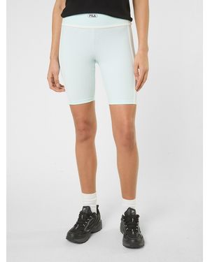 Fila Hose Confini Slim Contrast Tape Shorts - Blau