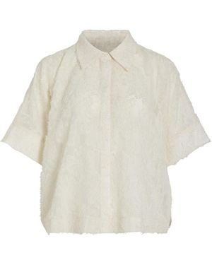 ROUGE EDIT Bluse - Weiß