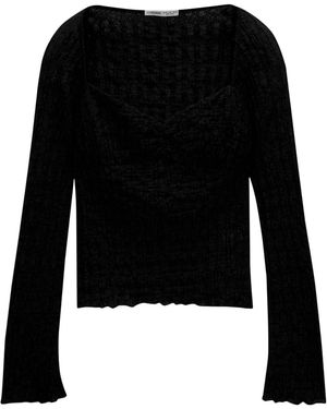 Pull&Bear Shirt - Schwarz