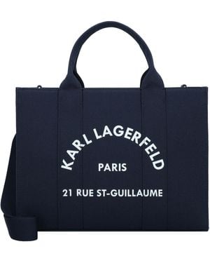 Karl Lagerfeld Handtasche - Blau