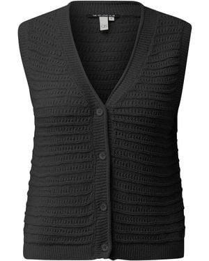 QS Strickjacke - Schwarz