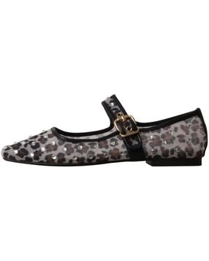 Super Mode Ballerina M&M Mira Max Ballerinas Mit Riemchen - Schwarz