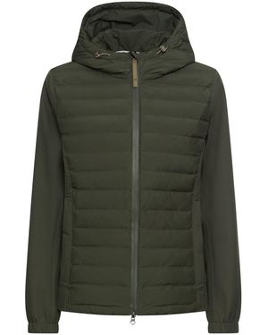 Camel Active Texxxactive Blouson Mit Verstellbarer Kapuze - Grün