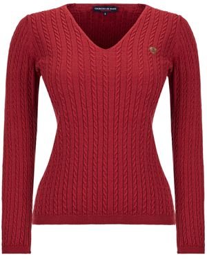 Giorgio Di Mare Pullover 'Manon' - Rot