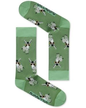 GreenBomb Socken Funky Donkey - Grün