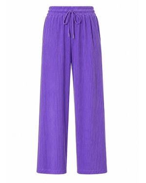 Worldclassca Bügelfaltenhose - Lila