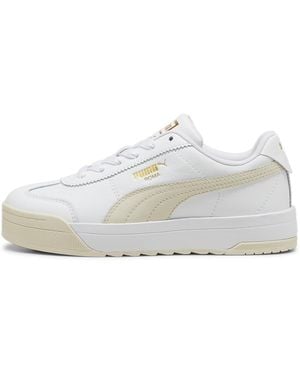PUMA Roma Feminine Sneakers Schuhe | Mit Plain | White/Alpine Snow | Größe: 35.5 - Weiß