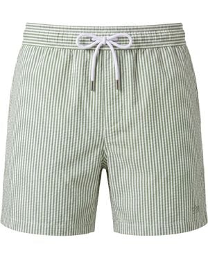 Vercate Badeshorts Seersucker - Grün