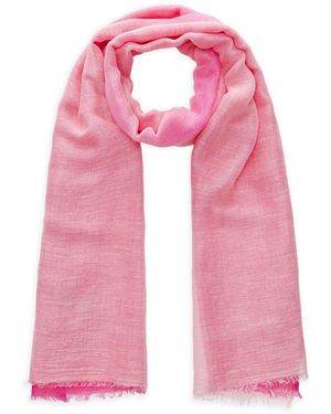 Codello Schal Aus Hochwertiger Baumwollmischung - Pink