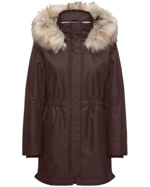 ONLY Winterparka Onlmathilda Winter Fur Parka Otw 15370930 - Braun