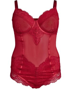 Devoted By Zizzi Body Lelsa - Rot