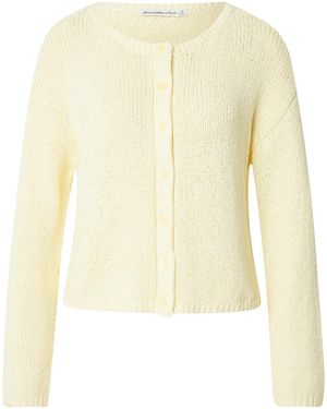 Abercrombie & Fitch Strickjacke - Weiß