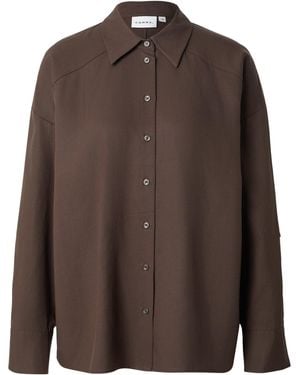 Comma, Bluse - Braun