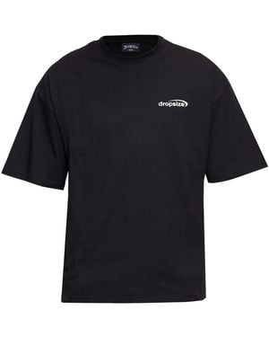 Dropsize T-Shirt - Schwarz