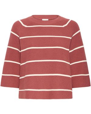Ichi Pullover Boston - Rot