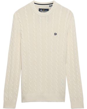 Superdry & Co Pullover - Weiß