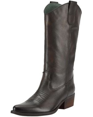 Felmini Cowboystiefel West - Schwarz