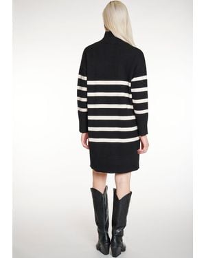 Hailys Strickkleid - Schwarz