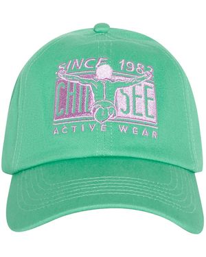 Chiemsee Cap Mit Frontstickerei - Grün