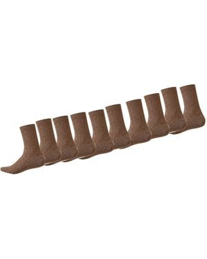 Millo Socken Cosy Twist 10 - Braun