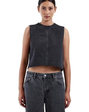 Dr. Denim Top - Blau