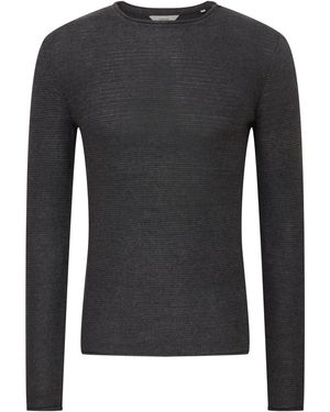 Solid Pullover Jarah - Grau