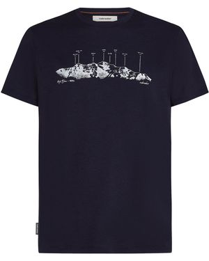 Icebreaker Funktionsshirt 150 Tech Lite - Blau
