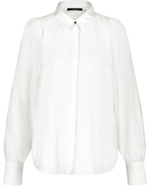 Taifun Bluse - Weiß
