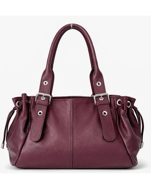 COLLEZIONE ALESSANDRO Schultertasche Bergamo - Lila