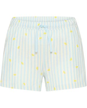 vivance active Pyjamashorts - Blau