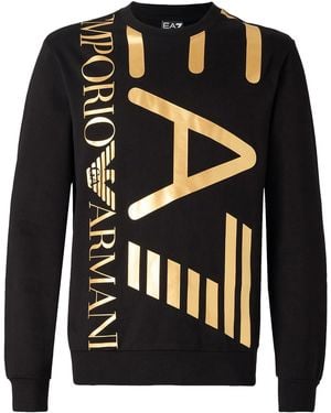 EA7 Sweatshirt - Schwarz
