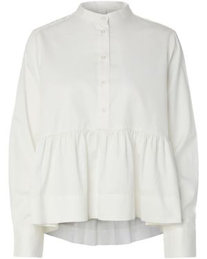 Y.A.S Bluse Salsy - Weiß