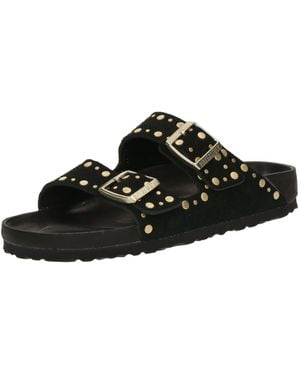 Birkenstock Pantolette 'arizona' - Schwarz