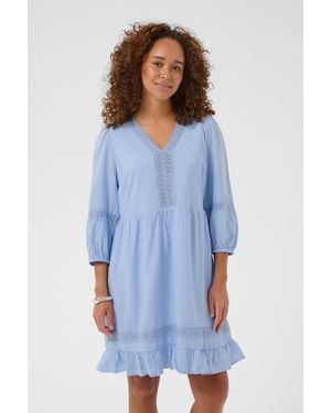 Kaffe Kleid Kacarrie - Blau