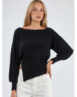 Hiccup Pullover - Schwarz
