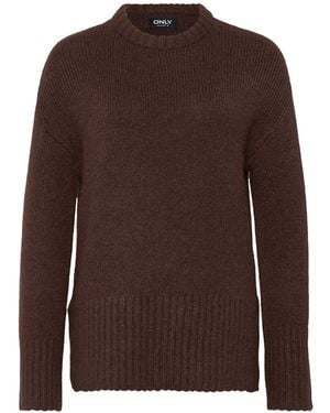 ONLY Pullover Onlmaggie - Braun