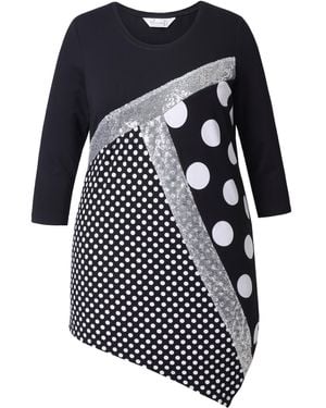 MIAMODA Bluse - Schwarz